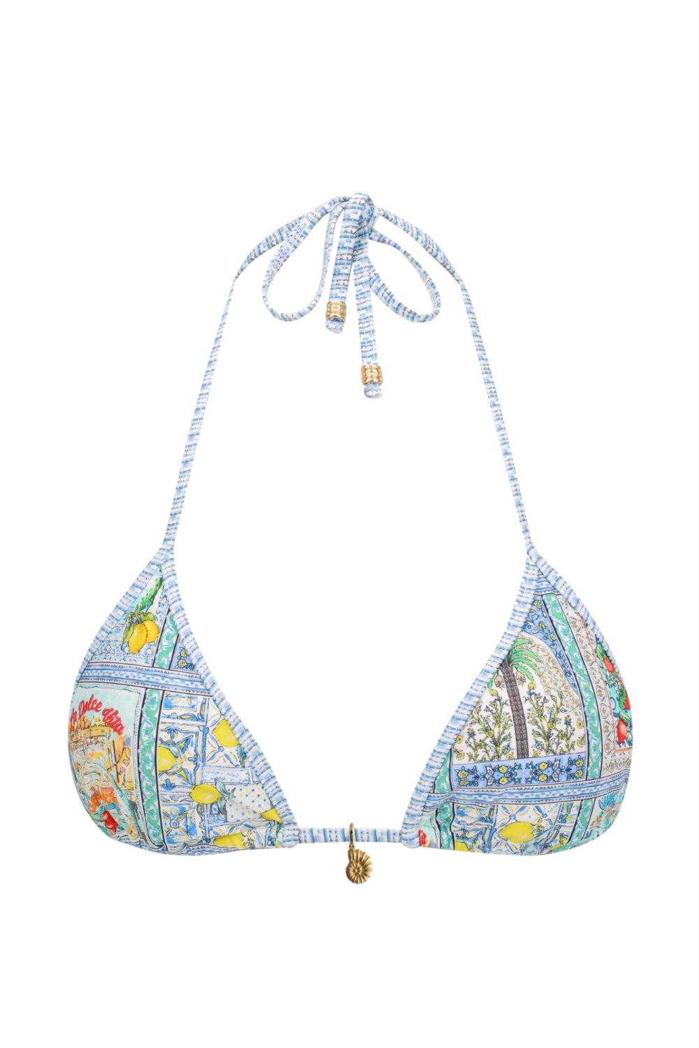 Palermo Triangle Bikini Top - Taormina