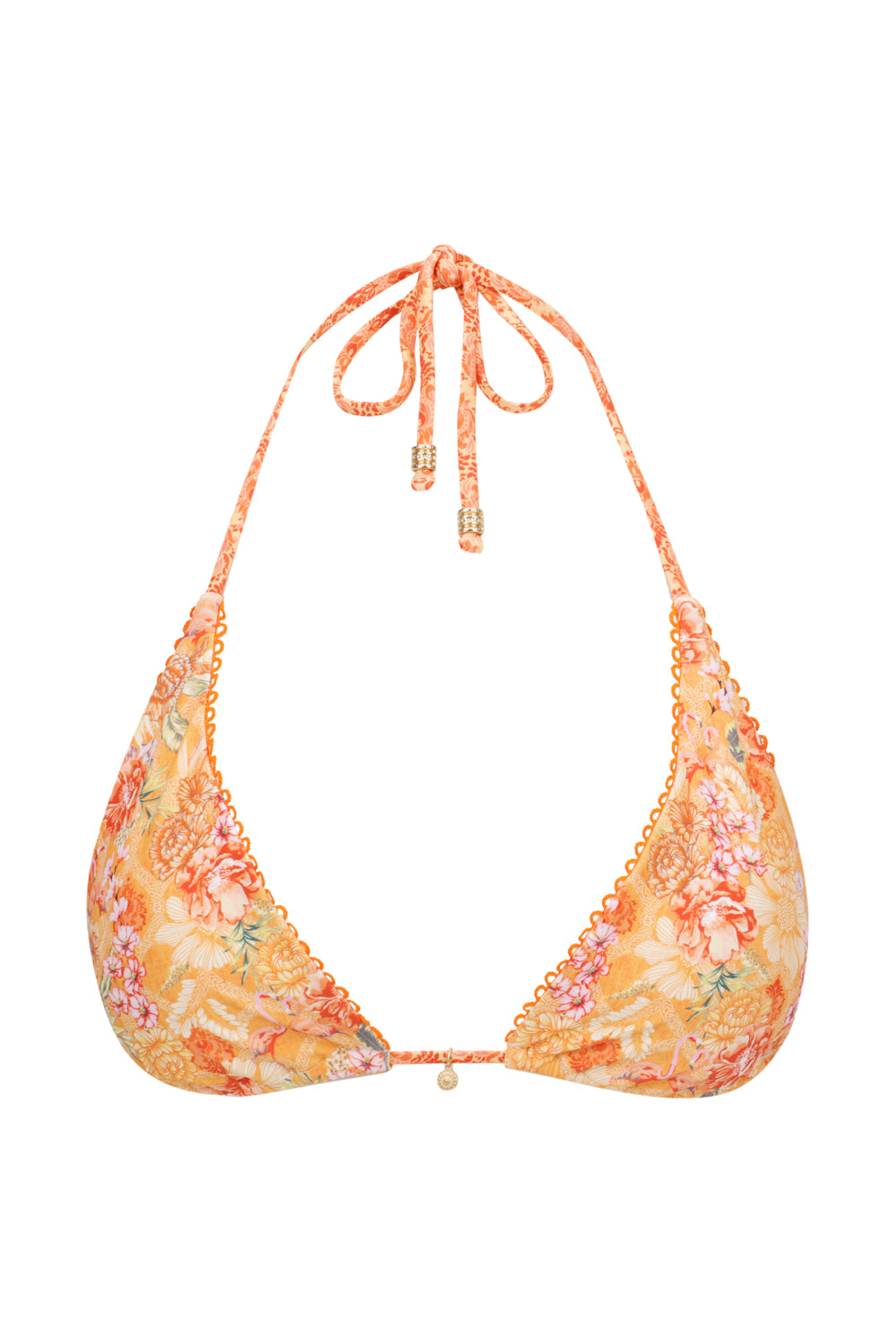Verona Triangle Bikini Top - Tangello