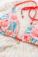 Verona Triangle Bikini Top - Rosa-Bikini Top-RÍDA