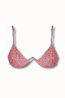 Positano Underwire Bikini Top - Tulum Patchwork