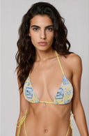 Classic Triangle Bikini Top - Limone