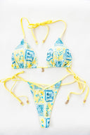 Classic Triangle Bikini Top - Limone