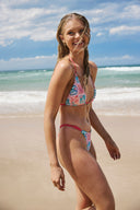 Verona Triangle Bikini Top - Rosa-Bikini Top-RÍDA